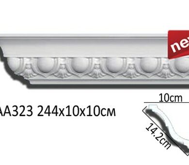 Потолочный плинтус Перфект AA323