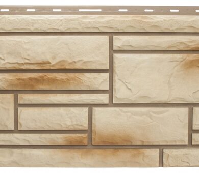 Ракушечник фасадная панель Альта-Профиль Камень Природный