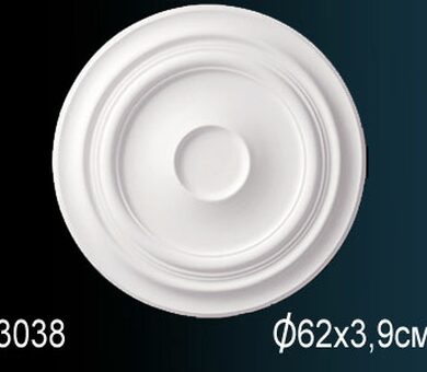 Розетка потолочная Перфект B3038