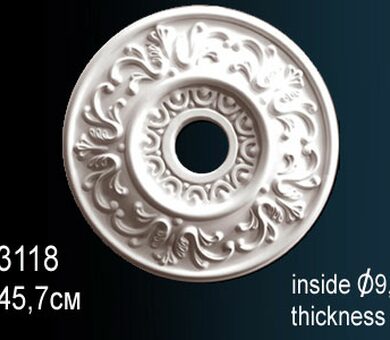 Розетка потолочная Перфект B3118