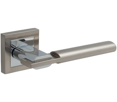 Ручка дверная Z-205 SN/C МатНикель/Хром