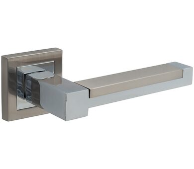 Ручка дверная Z-207 SN/C МатНикель/Хром