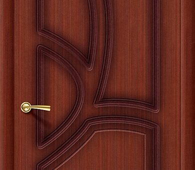Дверь межкомнатная шпон файн-лайн Браво Стандарт-Греция  Ф-15 (Макоре)