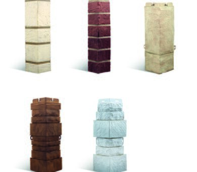 Угол наружный Бутовый камень