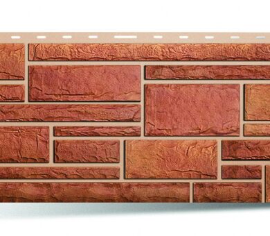 Цокольный сайдинг Альта-Профиль Камень Бежевый