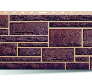 Цокольный сайдинг Альта-Профиль Камень Жженый