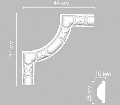 Угол 98013-2 Decomaster