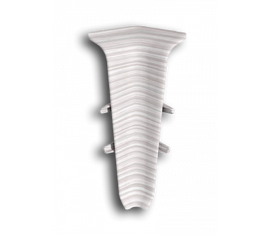 Угол внутренний для плинтуса Идеал Деконика 55 мм