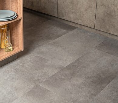 Виниловый ламинат Vinilam Ceramo XXL Stone Glue 71610 Цемент Cтальной