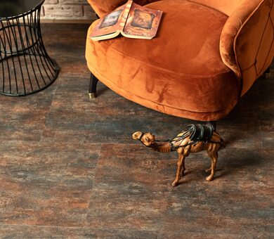 Виниловый ламинат Vinilam Ceramo Stone Glue 71617 Керамическая Сталь