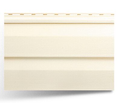 Виниловый сайдинг Альта-Профиль Альта-Классика Кремовый