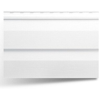 Виниловый сайдинг Альта-Профиль Альта-Классика Белый