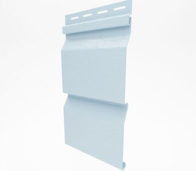 Виниловый сайдинг Holzplast D4 Голубой лед