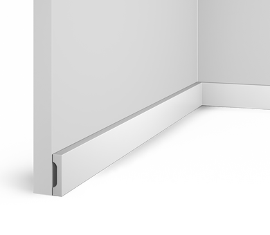 Напольный плинтус HIWOOD W40V1