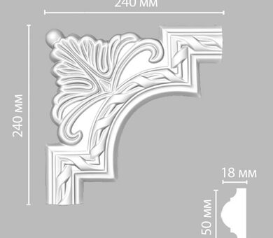 Угол 98061-1 Decomaster